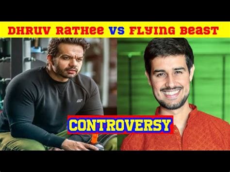 Dhruv Rathee Vs Flying Beast Controversy YouTube