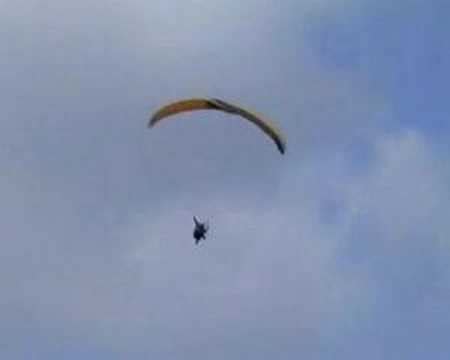 Paragliding - acrobatics - YouTube