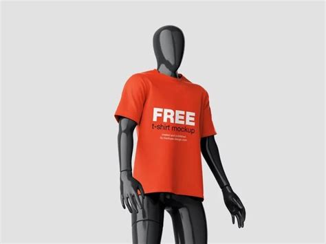 Free Mannequin T Shirt Mockup Psd Set Psfiles