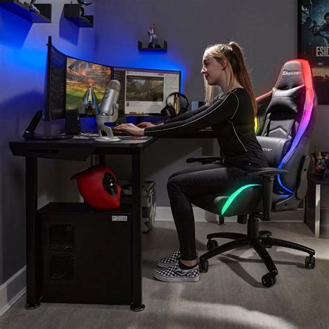 Buy X Rocker Monsoon Rgb 41 Stereo Audio Smart Gaming Chair With Vibrant Led Lighting Online In