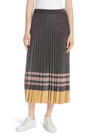 DEREK LAM 10 CROSBY Derek Lam 10 Crosby Pleated Midi Skirt