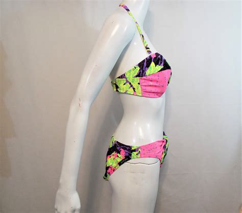 Vintage S Bikini By Electric Beach Janten Etsy