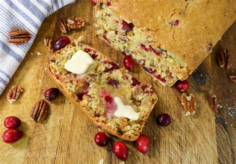 Simple Sourdough Cranberry Orange Loaf Breakfast Bread Lemons And