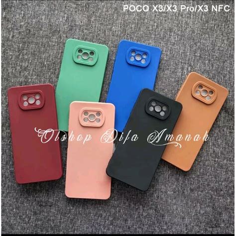 Jual SOFTCASE MACARON FOR POCO X3 PRO X3 NFC CASE PRO CAMERA FULL