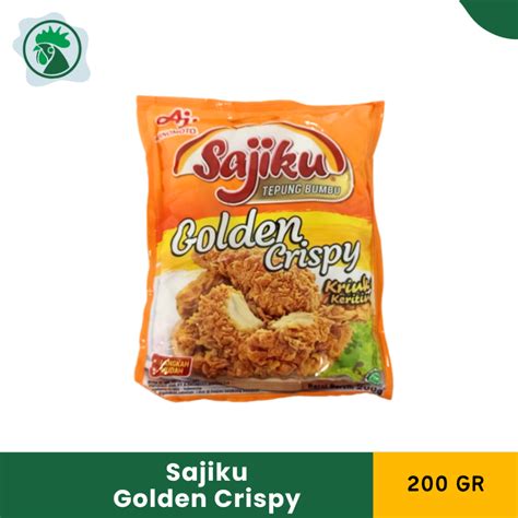 Jual Sajiku Tepung Bumbu Golden Crispy Sachet 200g | Shopee Indonesia