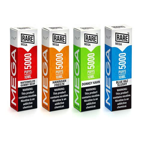 Rare Mega 5 Salt Nic 5000 Caladas Vapelab