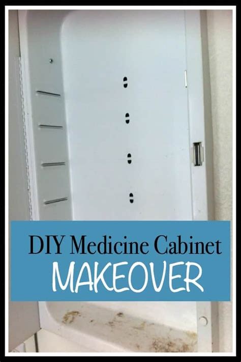 Medicine Cabinet Makeover Organized Island