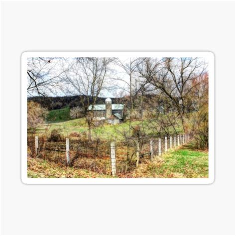 Hidden Valley Farm Sticker For Sale By Wiscbackroadz Redbubble