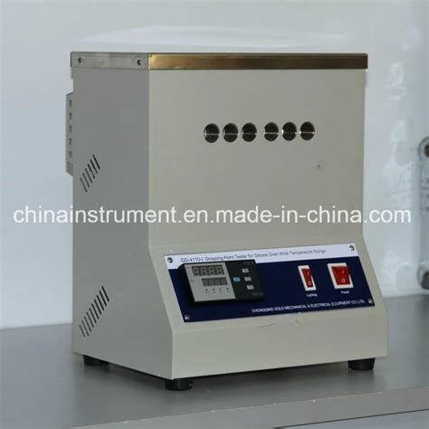 ASTM D2265 0 400c Lubricating Grease Dropping Point Tester China