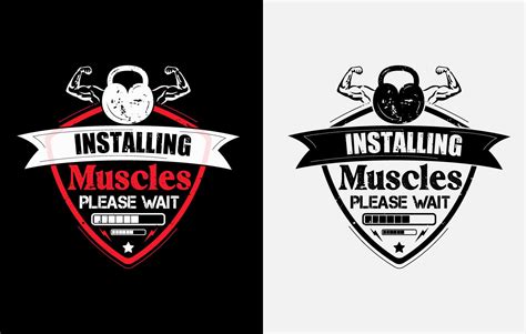 Gym T Shirt Design Gym Motivational Quote Workout Inspirational T Shirt Design 15082404 Vector