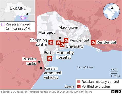 Ukraine War Images Reveal Scale Of Destruction In Mariupol