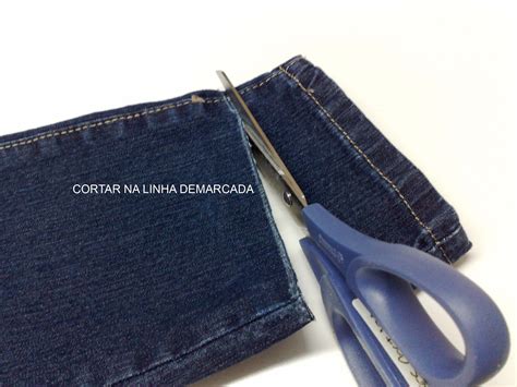 S O S Costura Como Fazer Barra Original De Cal A Jeans