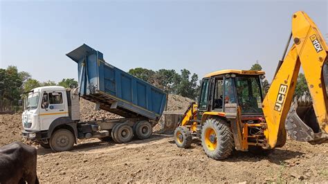 Jcb Cx Fully Loading Send Tractor Sonalika Tata Truck Jcb Wala Video