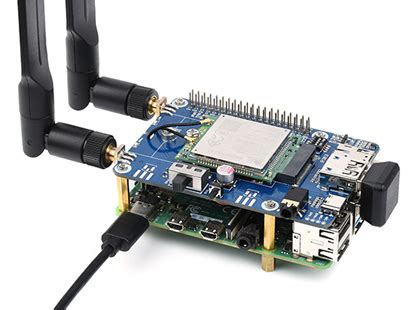 Sim G H M G Hat For Raspberry Pi Lte Cat High Speed Global