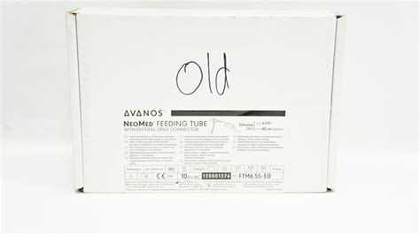 Avanos Ftm65s Eo Neomed Feedingtube Wconnector 650fr X 236inch