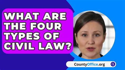 What Are The Four Types Of Civil Law Youtube