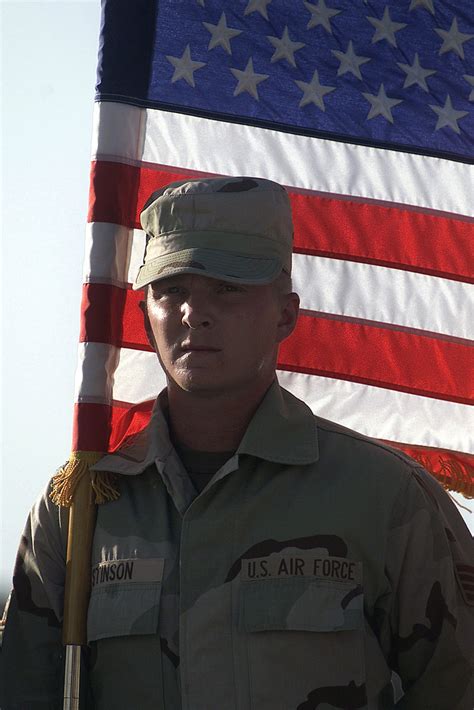 Us Air Force Usaf Staff Sergeant Ssgt Nils Stinson 321st Air