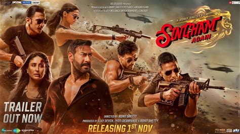 Singham Again Official Trailer A Rohit Shetty Cop Universe In