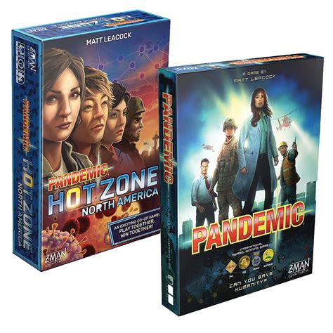 Pandemic and Pandemic Hot Zone Game Bundle - (2 Games) - Walmart.com