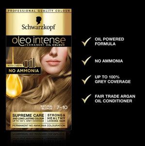 Schwarzkopf Oleo Intense Permanent Hair Colour Natural Blonde