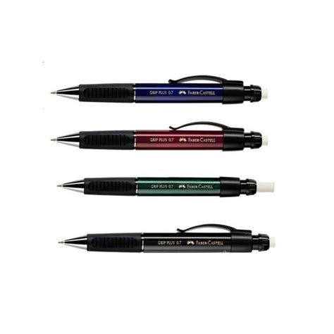 Automatinis pieštukas FABER CASTELL GRIP PLUS 0 7mm žalios spalvos