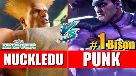 SF6 NuckleDu Guile Vs Punk M Bison Street Fighter 6 YouTube