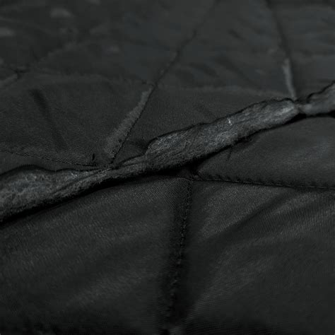 Double Sided Quilting Black