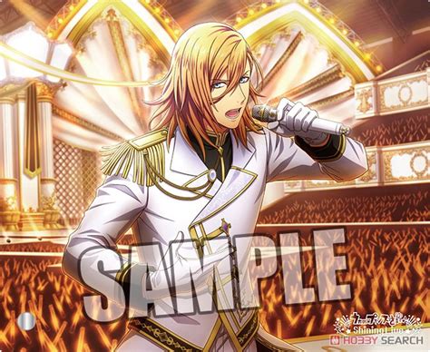 Uta No Prince Sama Shining Live Mini Acrylic Plate White Flames Black