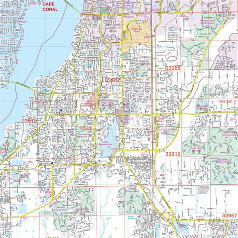 Fort Myers Florida Map