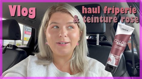 Vlog Friperie Et Teinture Rose Joico Color Intensity Mauve Quartz Youtube