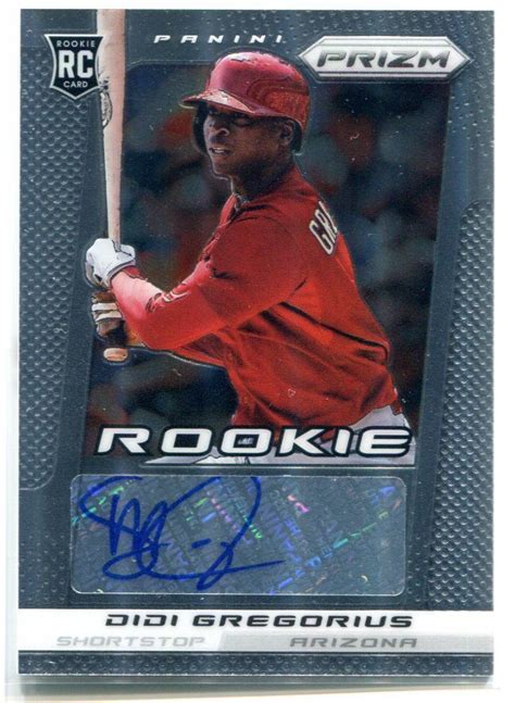 Panini Prizm Autographs Rdg Didi Gregorius Rookie Auto Ebay