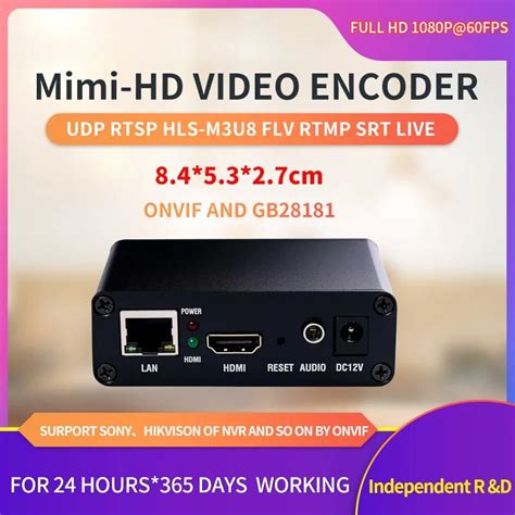 Hdmi To Ip H H Video Encoder Support Udp Srt Flv Rtsp Rtmp