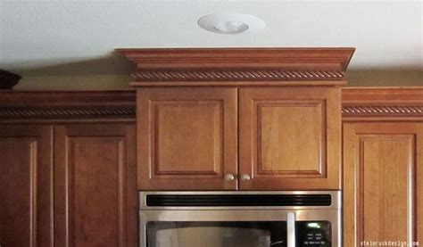 Incorporating Crown Molding To Kitchen Cabinets For An Elegant Look ...