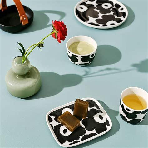 Marimekko Oiva Unikko Plate Ø 20 Cm Connox