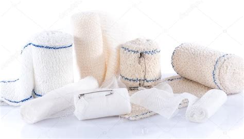 Different types of medical bandages — Stock Photo © thodonal #86003220