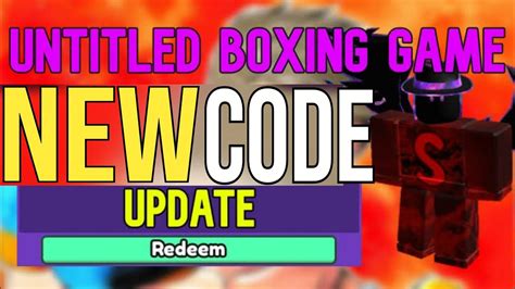 All Working Roblox Untitled Boxing Codes 2023 Untitled Boxing