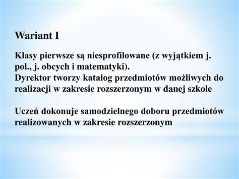 PPT Szkoły ponadgimnazjalne PowerPoint Presentation free download