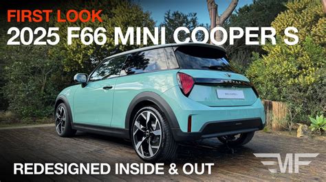 First Look The Redesigned 2025 F66 Mini Cooper S Youtube