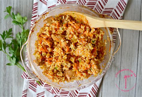 Baked Rice Pilaf With Pork Plovas Keptas Orkaitėje Lithuanian In