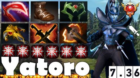 Yatoro Phantom Assassin Dota C Pro Gameplay Noobsupport Youtube