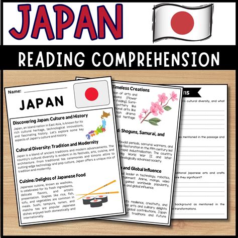 May Aapi Heritage Month Japan Reading Comprehension Passage Questions