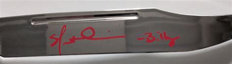 Skeet Ulrich Signed PROP bowie KNIFE Scream Billy GhostFace JSA COA ...