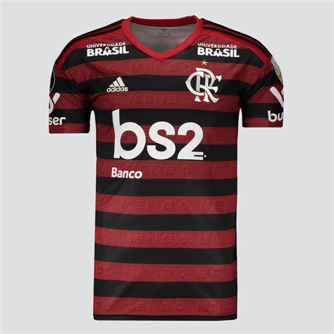 Camisa Adidas Flamengo I Patch Libertadores Futfanatics