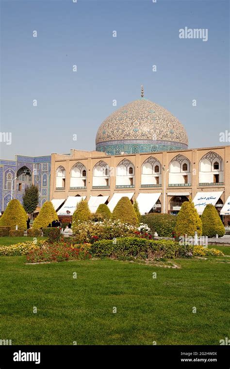 Bazaar On Naghshe Jahan Square In Isfahan Hi Res Stock Photography And