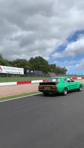 Ford Capri Rs Parade Lap Donnington Youtube