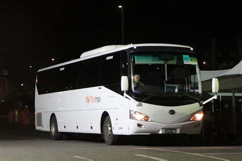 MelMax coach BS03AA on a Sunbury line rail replacement service at ...