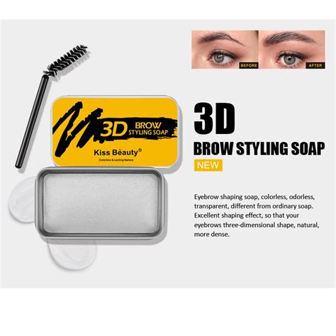 New D Eyebrow Styling Soap Natural Eyebrows Soap Supermy Good Shopee