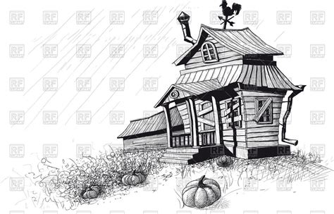 Creepy House Drawing at PaintingValley.com | Explore collection of Creepy House Drawing