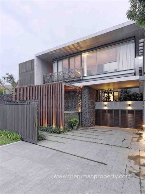 Desain Eksterior Rumah Modern Dengan Pencahayaan Maksimal The Rumah