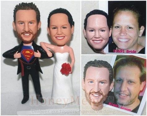 Personalized Cake Toppers Superman Wedding Toppers 10620 Wedding